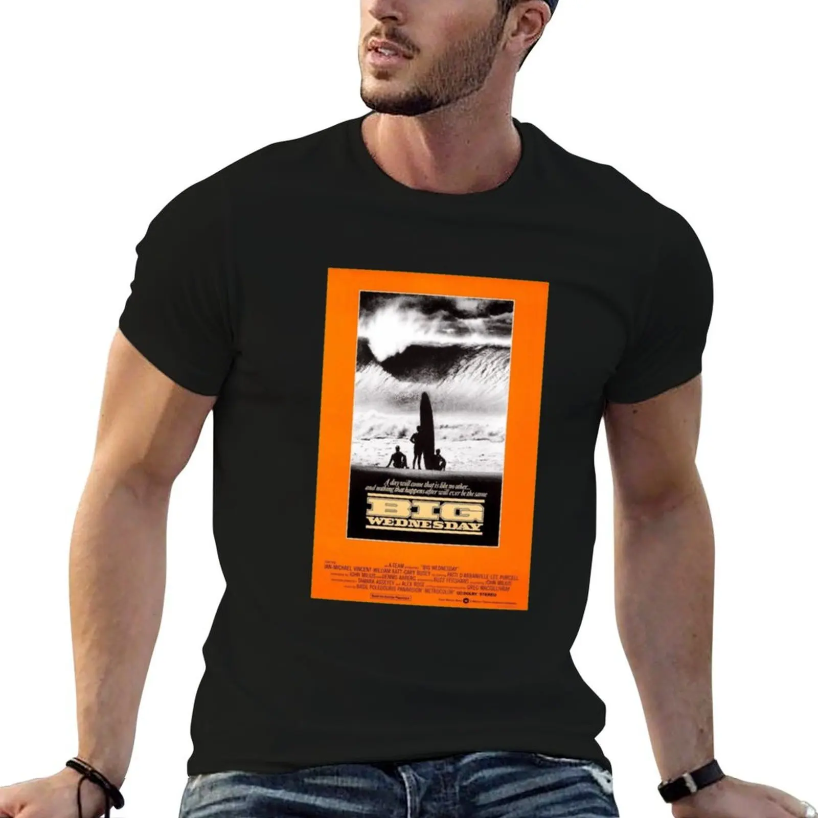 

Big Wednesday Movie Poster T-Shirt man t shirts for men man t shirt graphic T-Shirt