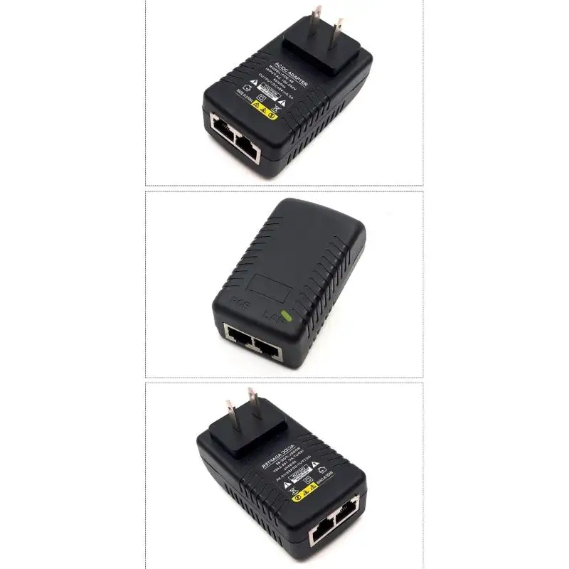 31BA 48V 24V 18V Voltages Output POE Injector Power Adapter For Ethernet Devices