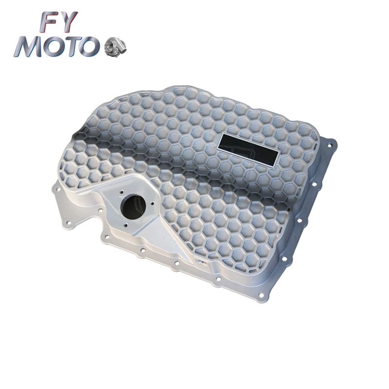 Cast aluminum oil pan for Audi S3 EA888.2 EA888.3 Golf 6 7 GTI Skoda Octavia and Seat Leo 1.8T 2.0T