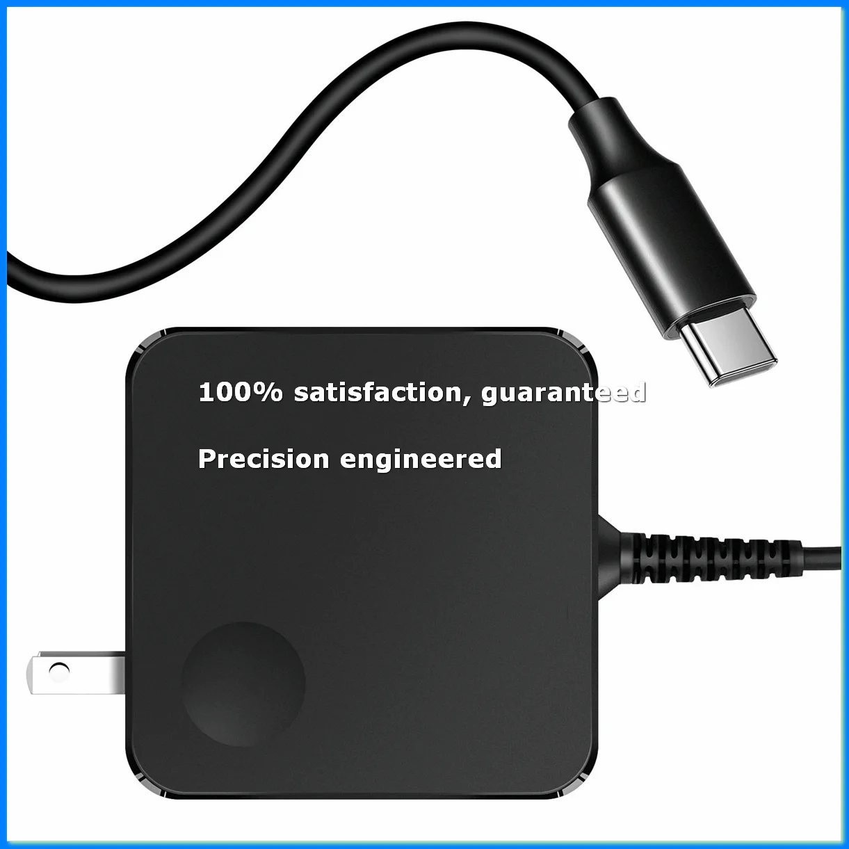 Suitable for Square Notebook Portable Power Adapter 65W Type-C Port Pd Fast Charge Computer Charger US Plug-A69M