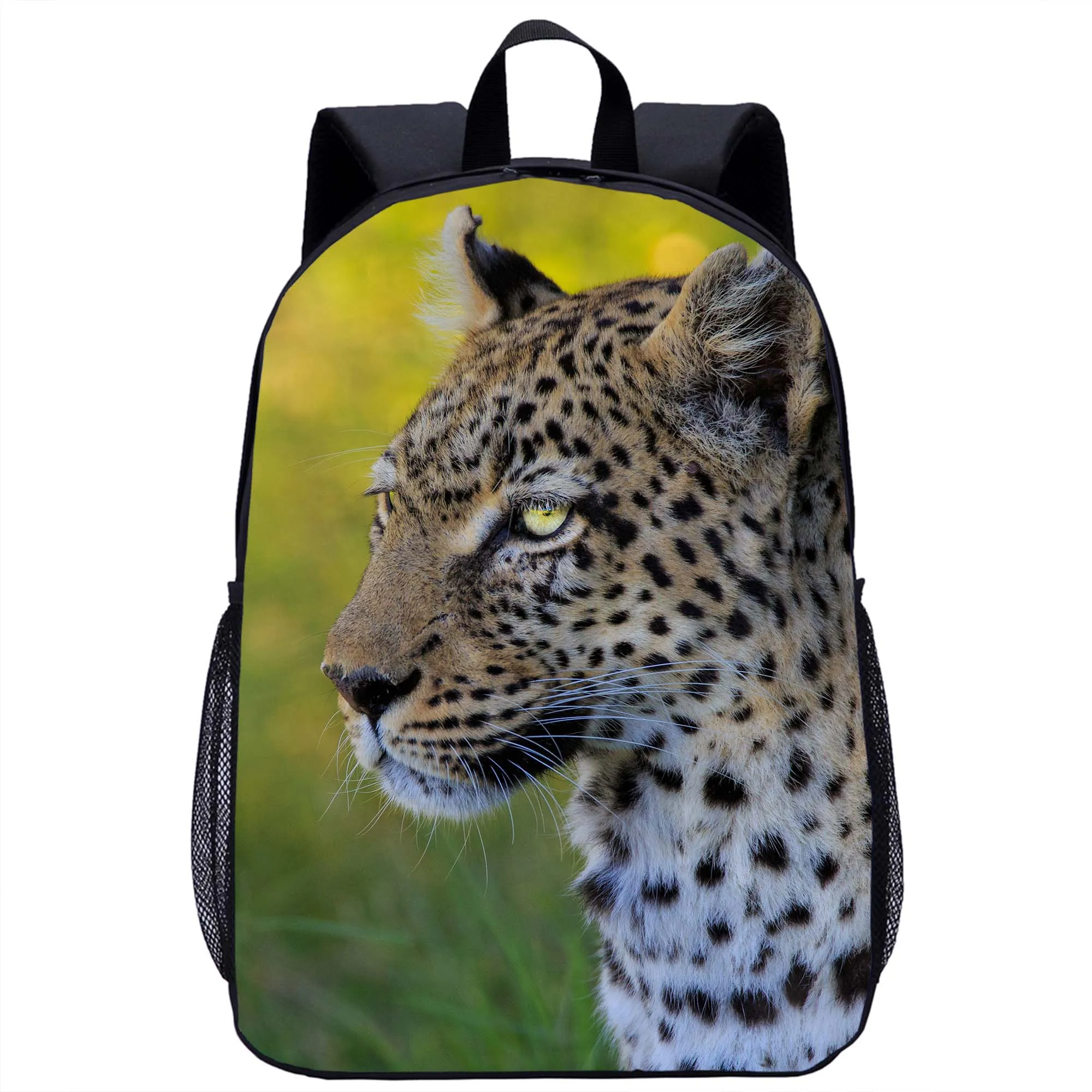 Grassland Cheetah Backpack Teenager Children Students School Bag Boys Girls Daily Casual Backpack Woman Man Travel Rucksack