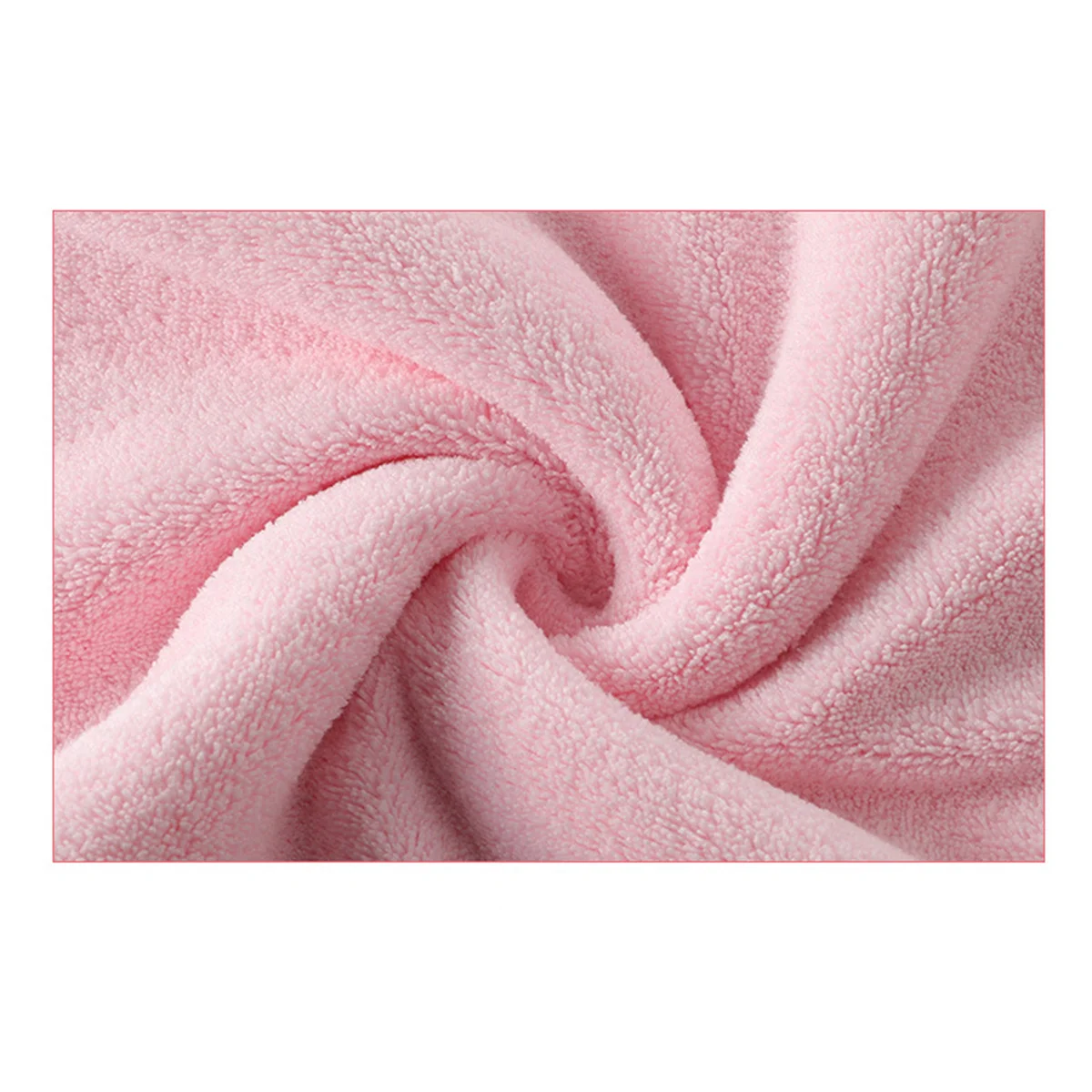 

Банное полотенце розовое мягкое гипоаллергенное с ушками большой впитывающий волокон подарок для душа для мальчиков и девочек