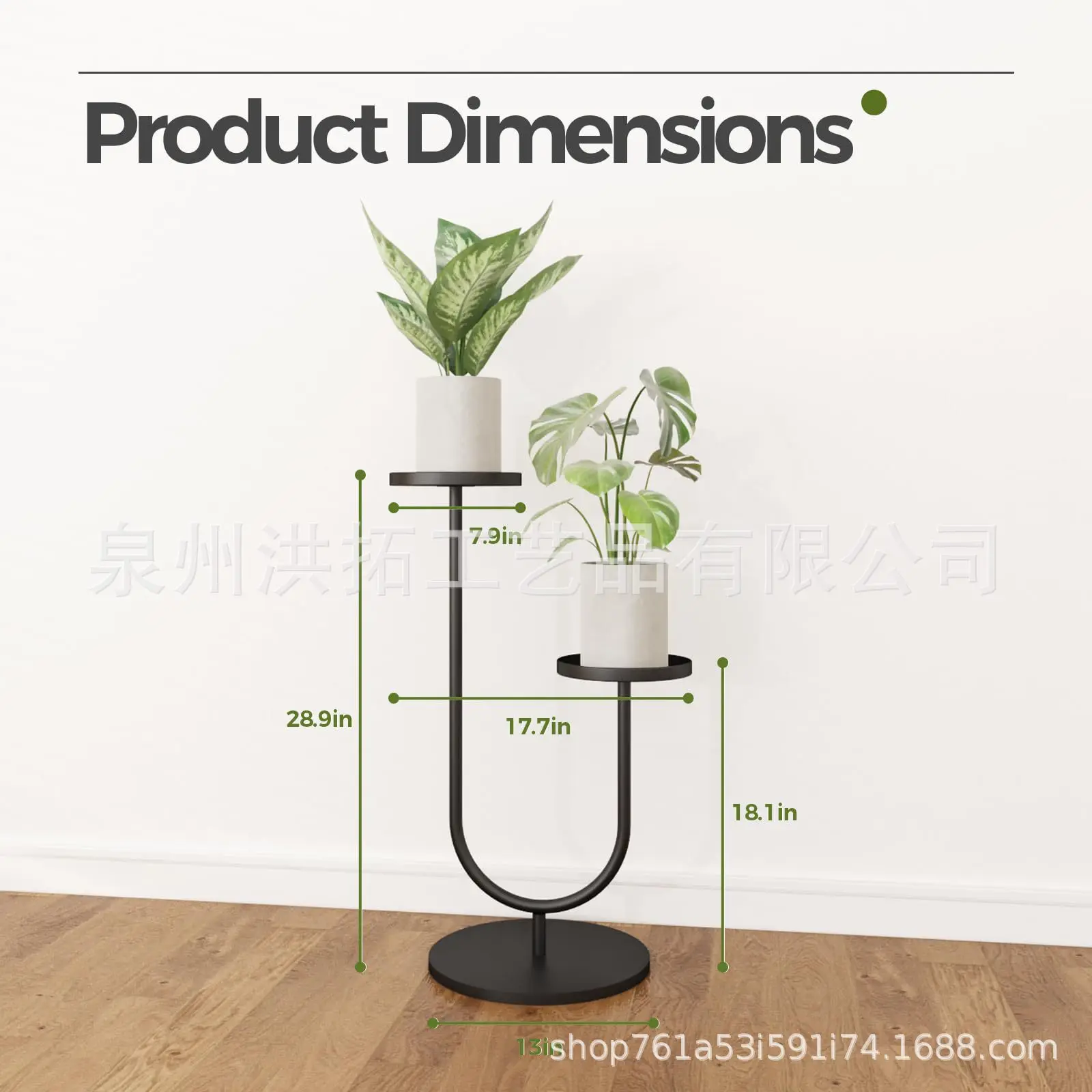 

Cross-border custom indoor and outdoor plant stand, wrought iron corner metal plant stand, multi-layer potted plant pot bracket