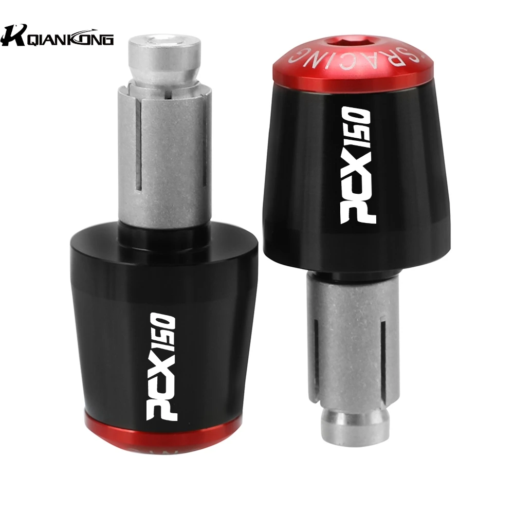 

For HONDA PCX150 PCX 150 2017-2020 2021 2022 Handlebar Gear Balanced Plug Slider Handlebar Grips Cap Handle Bar Cap End Plugs