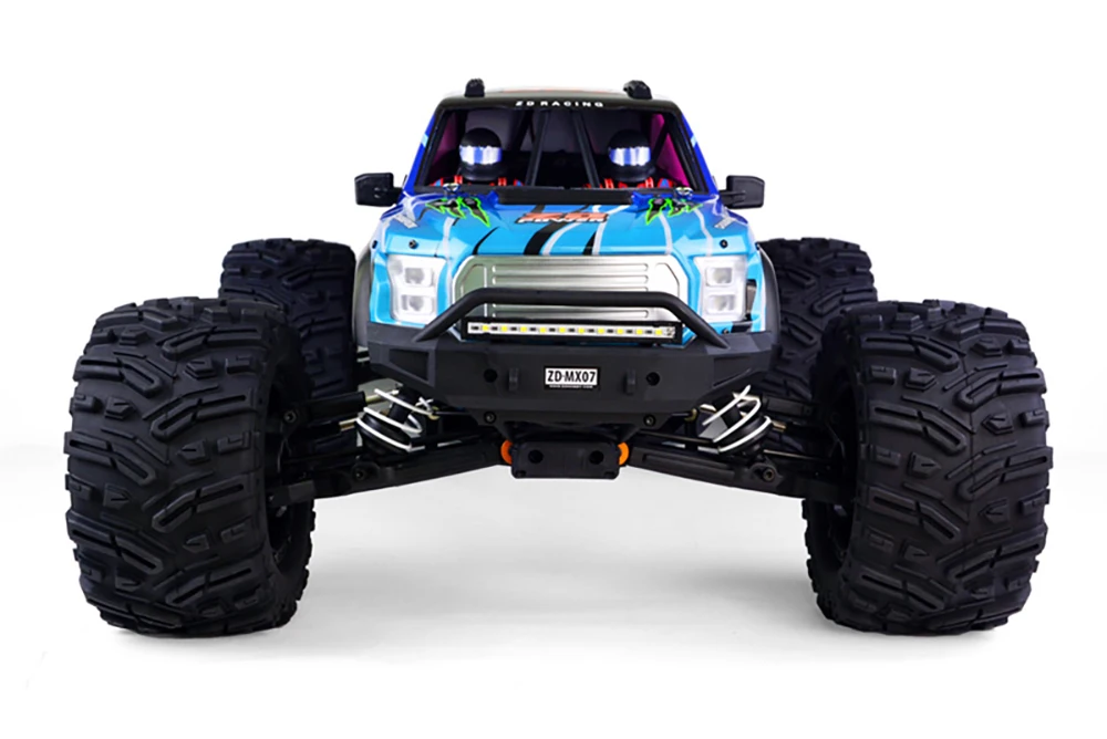 رائجة البيع ZD Racing MX-07 RC CAR 1/7th مقياس 4WD شاحنة كبيرة عنيفة 2.4 GHZ سوبر استجابة 4-قناة راديو التحكم عن بعد
