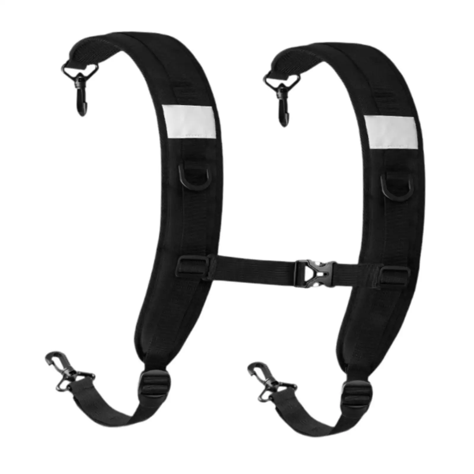 Backpack Straps Replacement Adjustable Padded Shoulder Repair Parts Waterproof Belt for Unisex Adult Bag