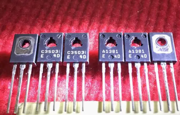 

10pair/lot Original 2SA1381 2SC3503 Audio Transistor Free Shipping