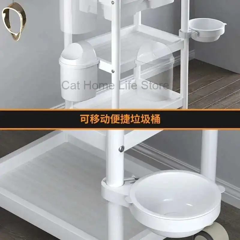 

Auxiliary Cart With Wheels for Beauty Salon Trolley Hairdresser Car Support Storage Cosmetic Sockets Professional Machine Laser