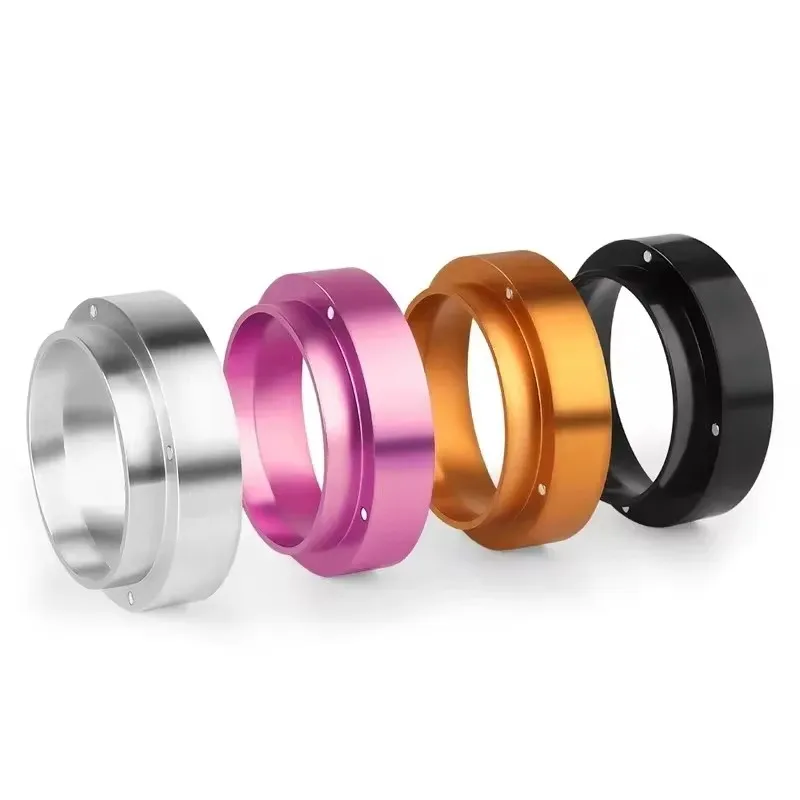 Anillo de ingrediente inteligente de aluminio, utilizado para cuencos de elaboración de cerveza, café molido, herramientas de cafetera Espresso, embudo Portafil, 49Mm, 51Mm