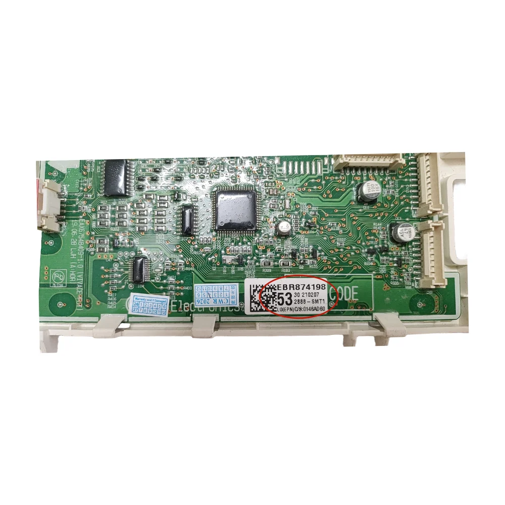 used for LG washing machine computer board touch display board EBR87419853 knob motherboard set
