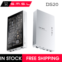SMSL DS20 Portable DAC Headphone Amplifier Decoder 4xCS43131 Chip Audio Decoding  MQA Full 32BIT 768kHz DSD256 XU316 3.5mm 4.4mm