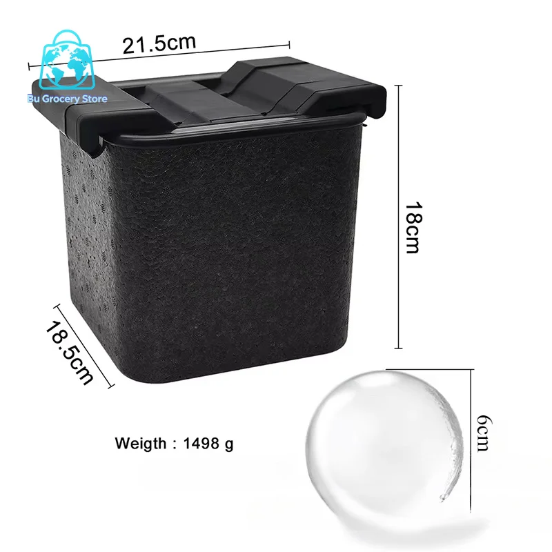 High Transparency Bubble Free Ice Hockey Square Diamond Ice Grid Production Bar Whiskey Specific Silicone Large Ice Cube Mold