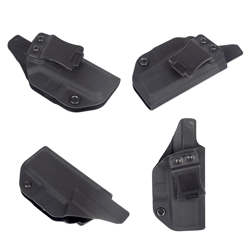 Gun Holster 1911 Glock 17 19 26 43 43X Taurus G2C SIG Sauer P365 Inside Waistband Concealed Carry Belt Clip Single Stack Pouch