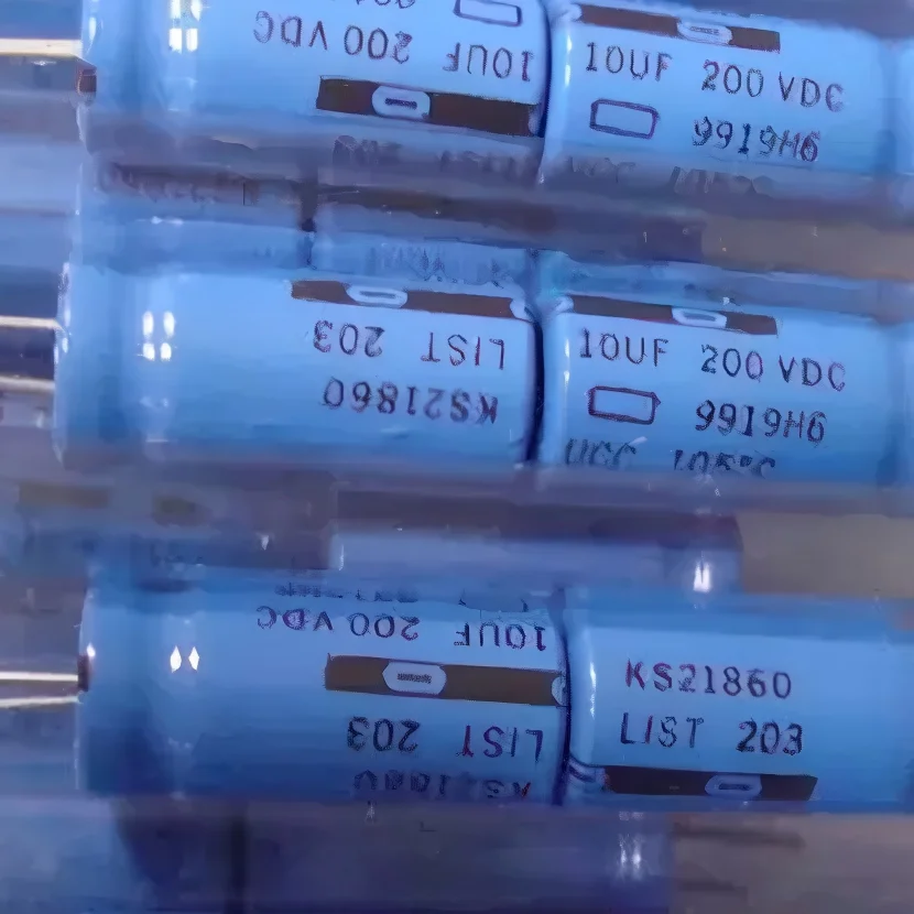 KS2186D 10UF 200V LIST 150V high-end audio electrolytic capacitor, brand new and original.