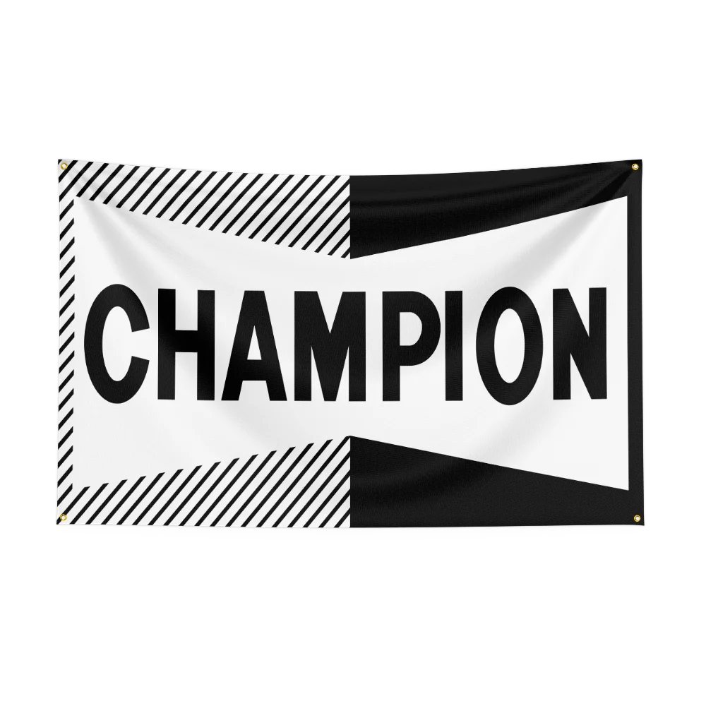 3x5ft C-Champion Spark Plugss Auto Parts Flag Room Decor Flag Outdoor Decorations Flags for Rooms
