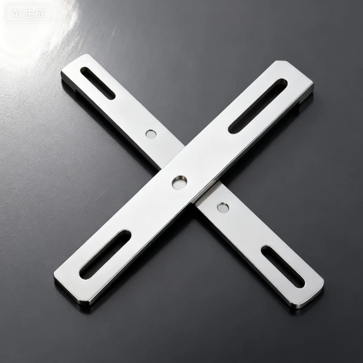 غسالة مسطحة سميكة من الفولاذ المقاوم للصدأ 304 - مع فتحة لوحة معدنية ملحق من صفائح حديد فولاذية مستقيمة