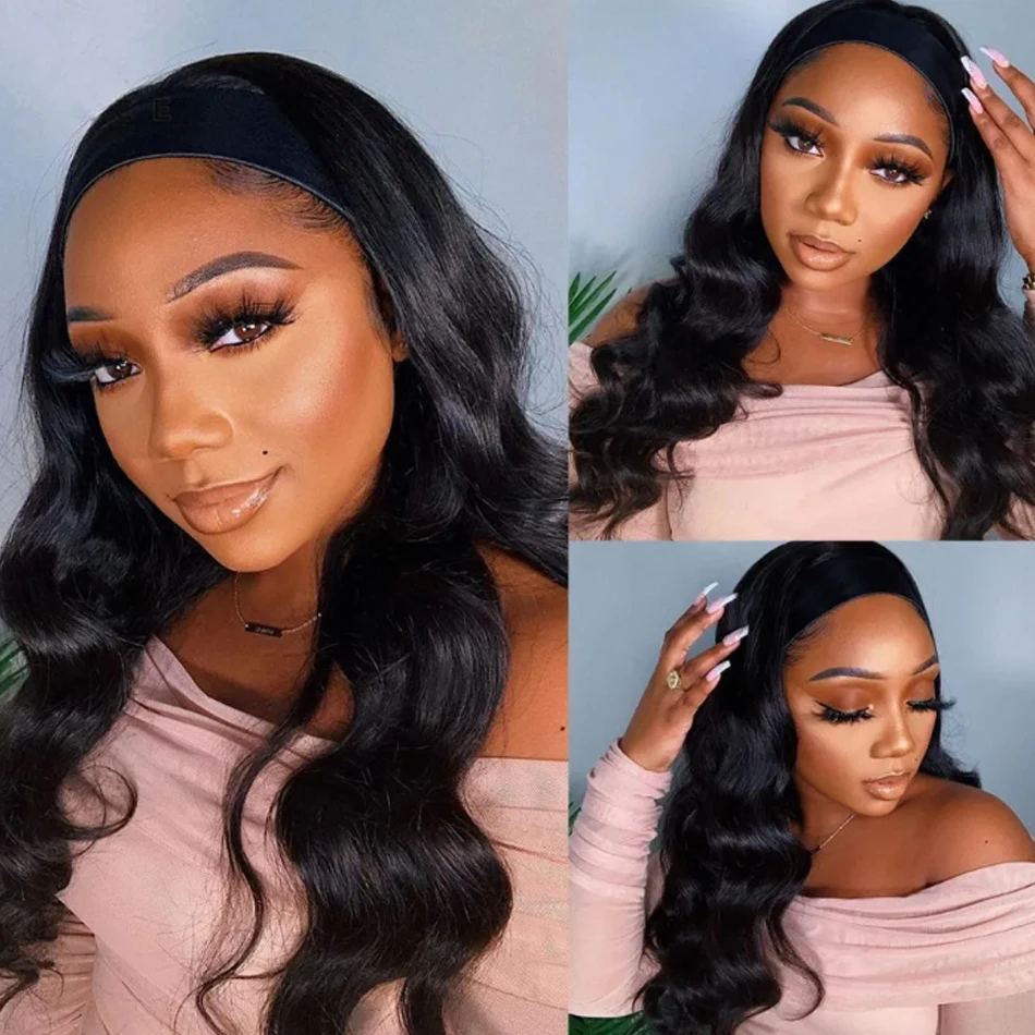 عقال شعر مستعار شعر الإنسان الباروكات الجسم موجة عقال شعر مستعار 100٪ باروكة من شعر طبيعي آلة صنع الباروكات #2