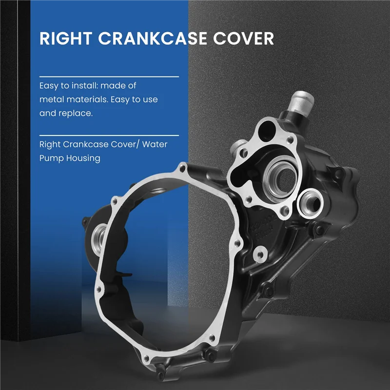 

A82E-Right Crankcase Clutch Water Pump Housing 11340-KS7-831 11340KS7831 Right Crankcase Cover For 1988-1989 Honda CR250R