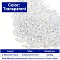 300pcs Transparent