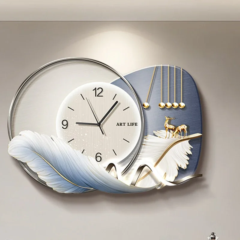 A*-Modern Digital Wall Clocks Fashion Design Simple Minimalist Creative Wall Watch Aesthetic Bedrooms Wanduhr Room Decorations./