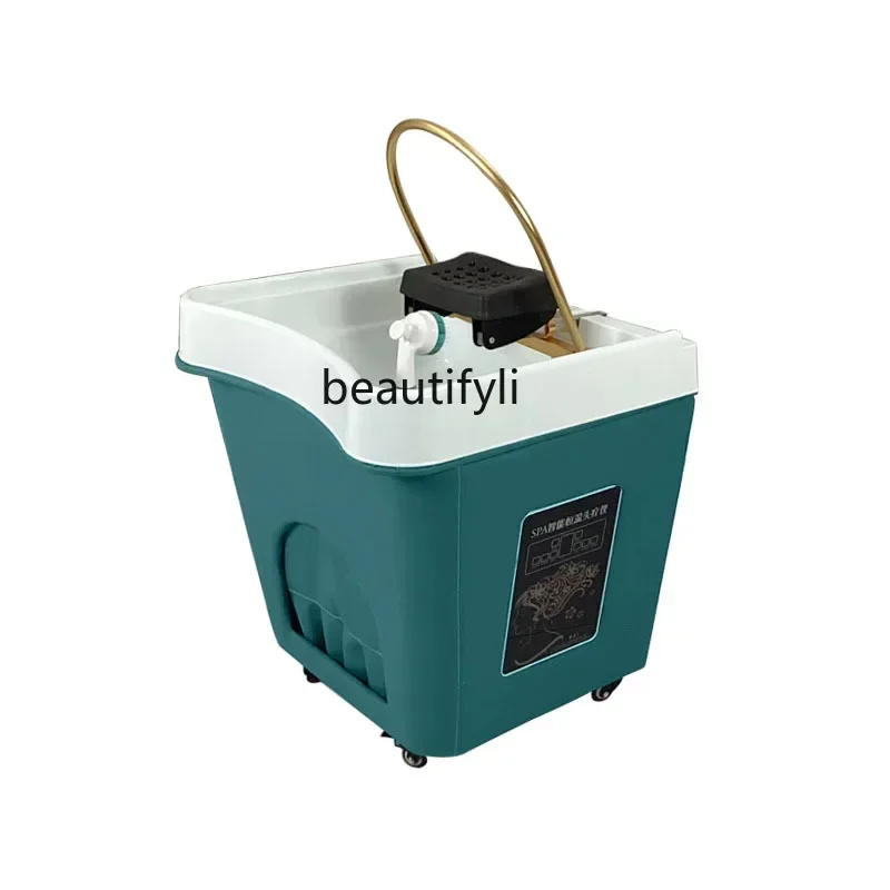 Macchina per la terapia della testa del bacino dello Shampoo mobile che supporta la macchina per lo Shampoo per la circolazione dell'acqua di fumigazione del lettino per massaggi