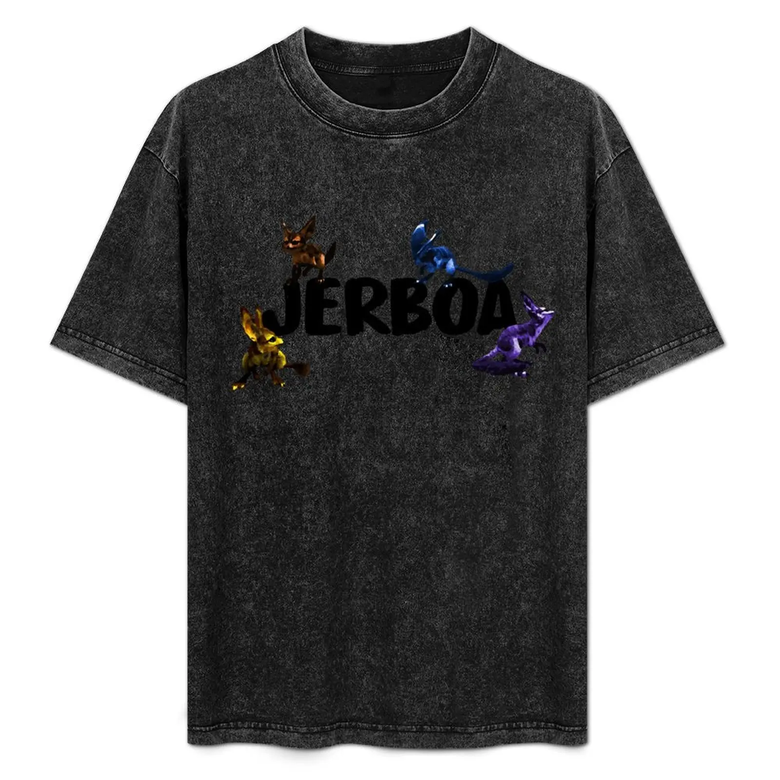 

Music Retro Jerboa Gifts Music Fans T-Shirt Odor Resistant Short Sleeve Top