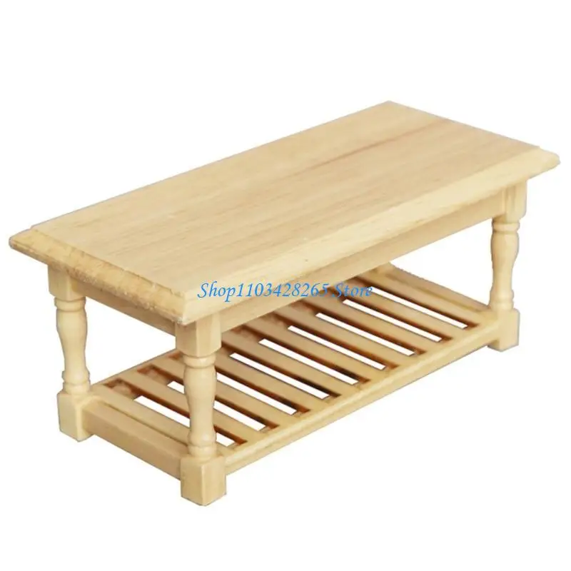 

G2Te Doll House Vintage Dining Table Model Display Toy Toy 1:12 Масштабная мебель