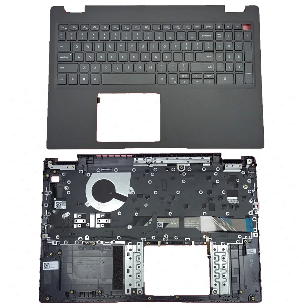 

JYG4Y 0JYG4Y for Dell Latitude 3510 Laptop Top Case Upper Palmrest Case C Cover w/ Backlit Keyboard