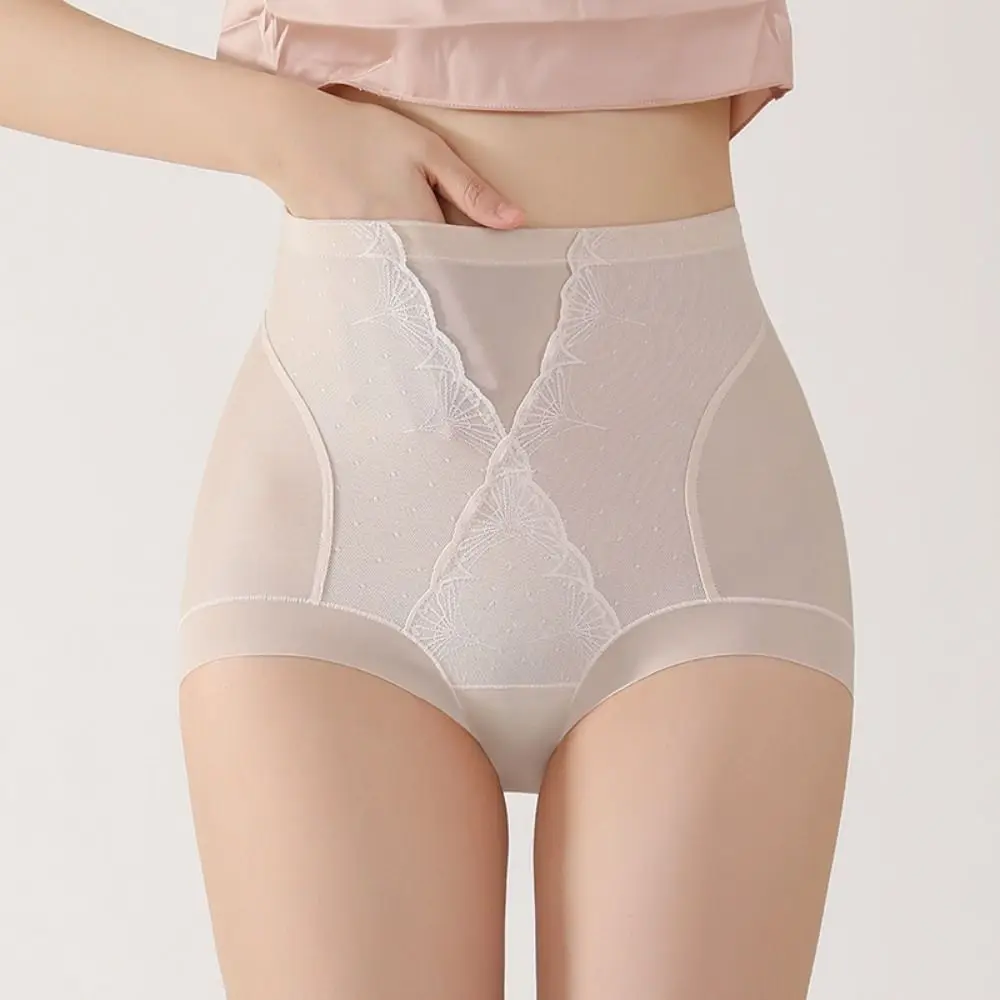 

Lace Slimming Shapewear High Waist Belly Contracting Tummy Control Underwear Underpants Shapers Butt Lifting Briefs Female