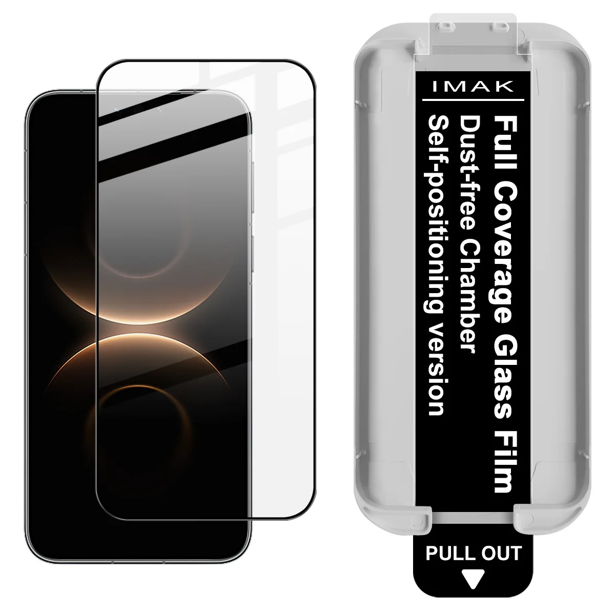 

Защитное стекло IMAK Pro+ для Huawei Mate 50 60 70 80 Pro Max 50E Mate80 RS, пленка для камеры безворсовая, с локатором