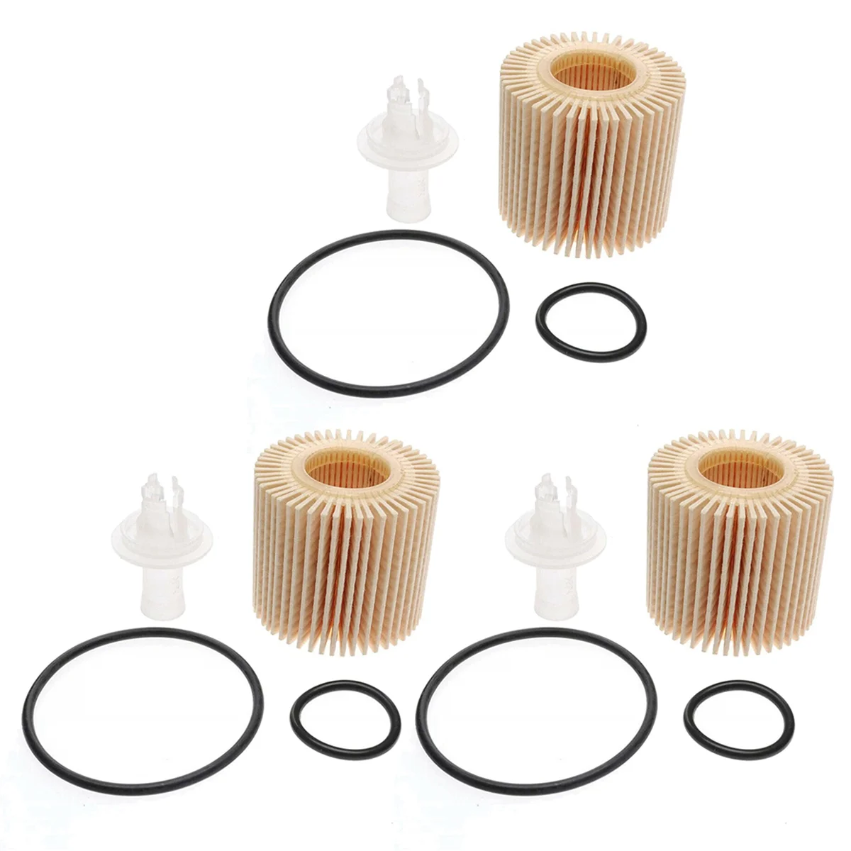 

3X Engine Oil Filter for Toyota LEXUS Prius Scion 1.8L 04152-YZZA6 / 04152-B1010 / 04152-YZZA7 / 04152-40060