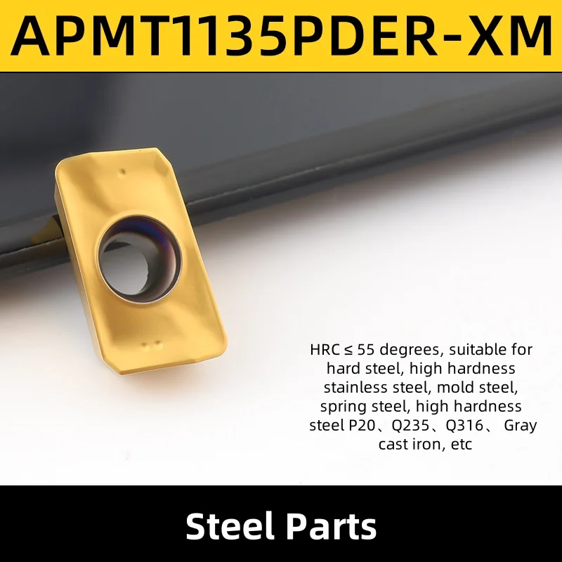 CNC旋盤,超硬インサートミル,合金切削刃,apmt1135pder apkt1135 r2 m2 xm fm
