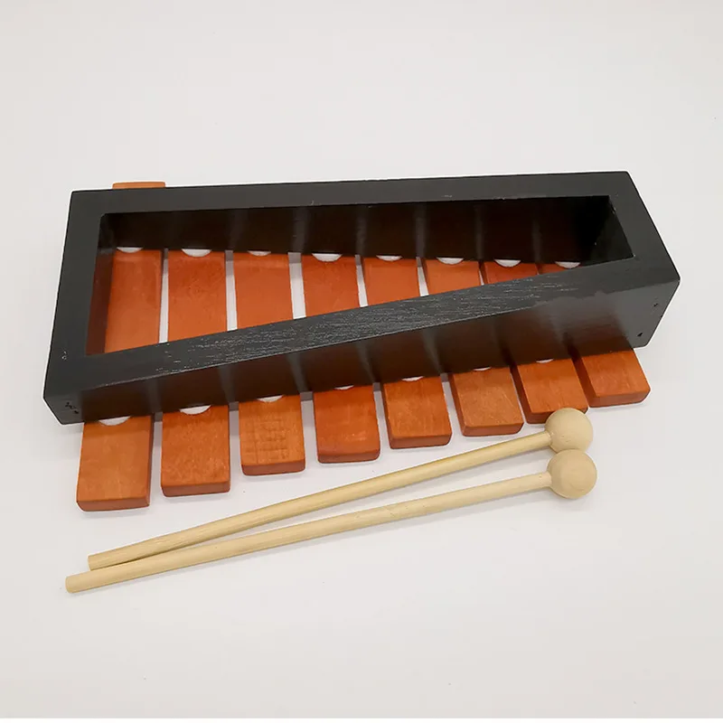 8 Note Xylophone Children Professional Xylophone Meditation Wooden Piano School Orff Percussion Musical Instruments for Child