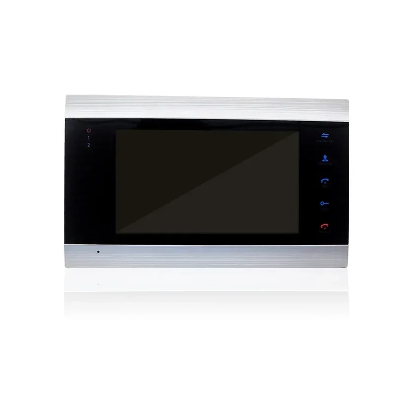 ANPWOO Videocitofono LCD a colori da 7 pollici Sistema citofonico Rilascio porta Sblocco Telecamera campanello a colori Visione notturna 600TVL