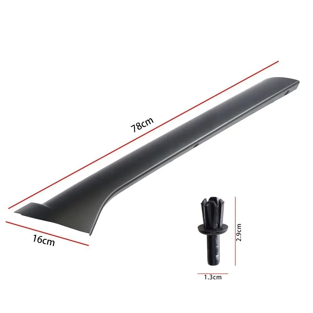 1 زوج الجانب الأيمن والأيسر الزجاج الأمامي الخارجي تقليم عمود صب لاند روفر ديسكفري 2 1999-2004 DCB500070PMA DCB500060PMA