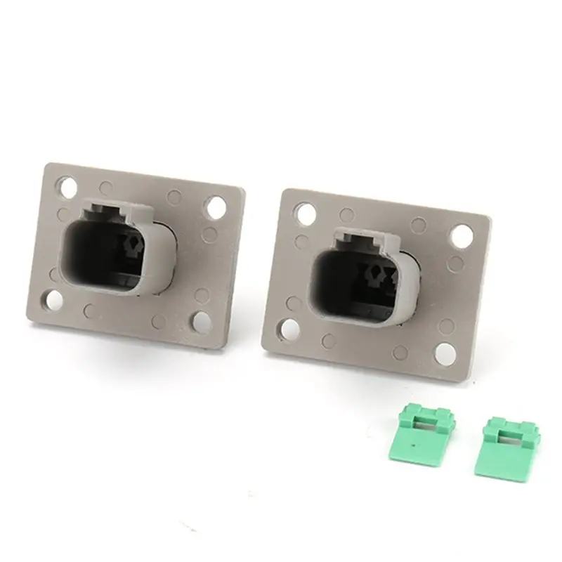 AAAN-Flanged Receptacle Connector 24Pcs 73723GT 24V For Genie Boom Scissors Lift Electrical Replacement Part