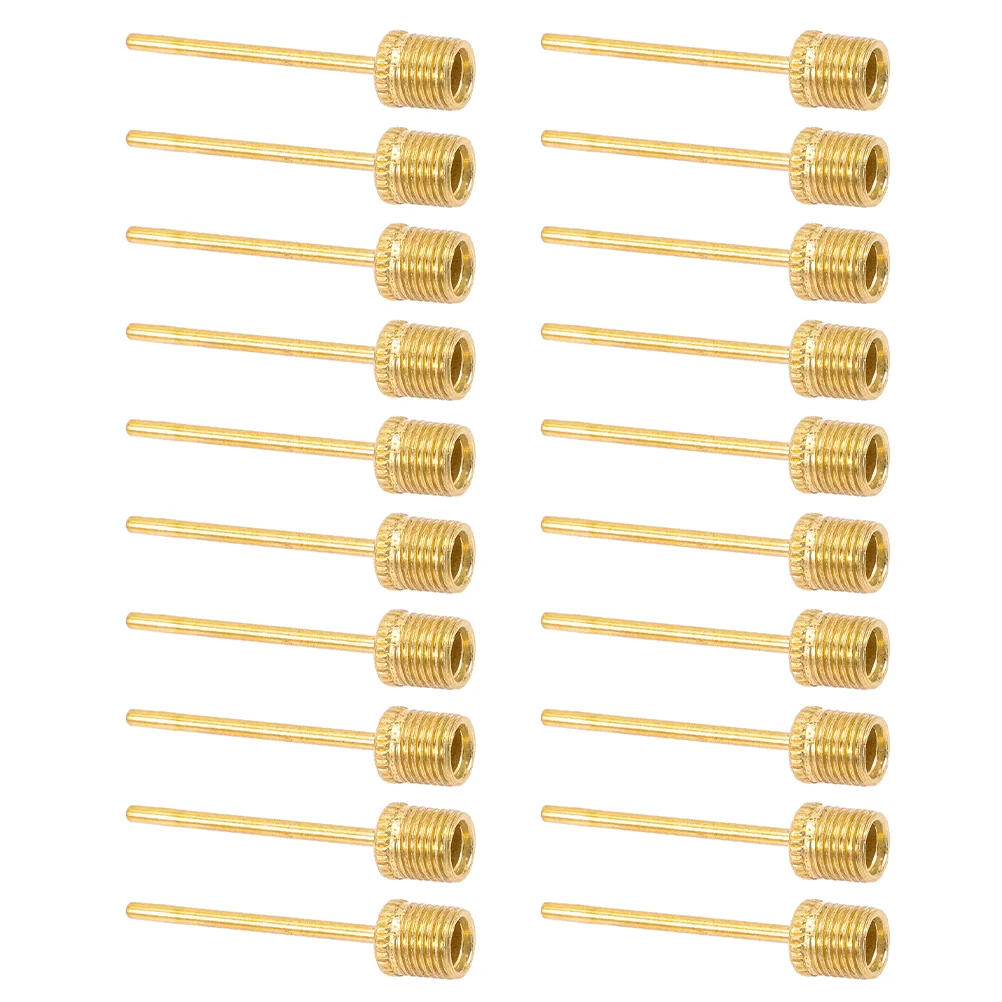 

20pcs Air Pump Needle Balls Soccer Inflatables Metal Basketball Pin Hole Inflation Needles Sports basketball for sports