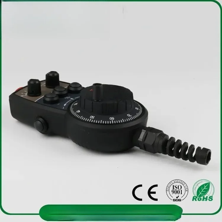 RSG Handheld MPG Encoder (Multi-Axis Switching, Function Indicator) -Fanuc Compatible, Cost-Effective CNC Debugging Tool