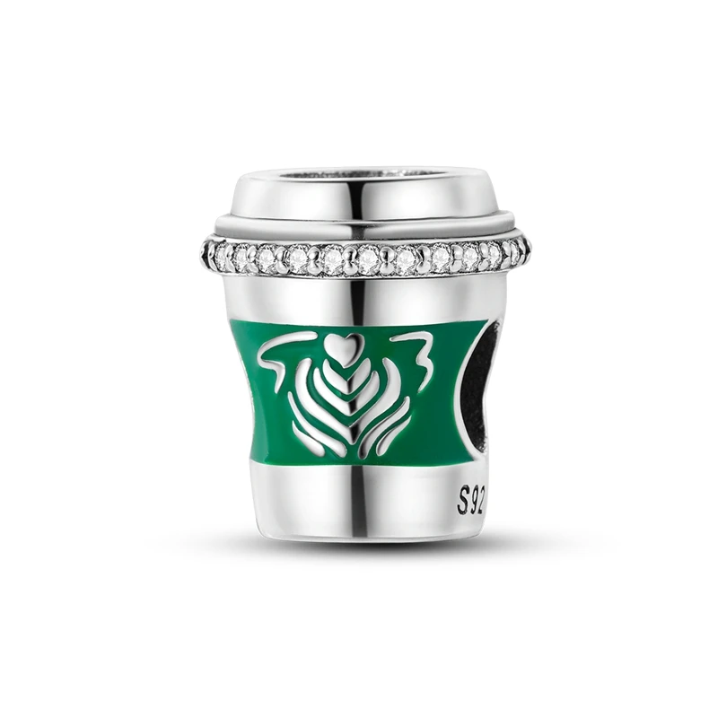 925er Sterlingsilber, grüne Serie, Avocado-Anhänger, Kaktus-Charms, Perlen, passend für Original-Armbänder, Damen-DIY-Schmuck – Detail 39