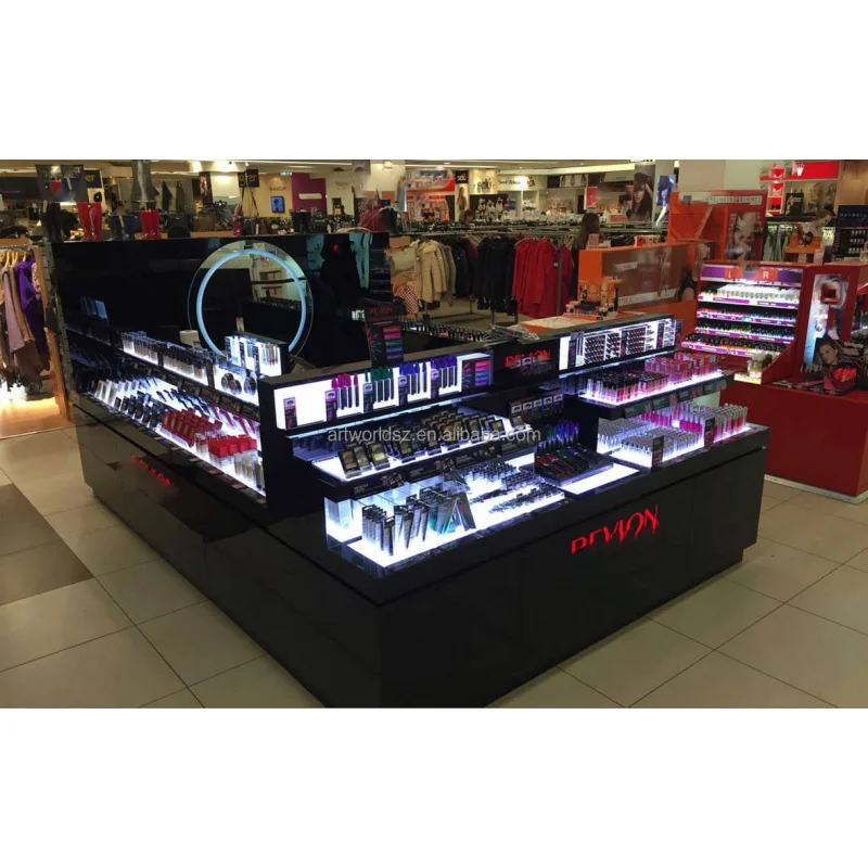 Custom.ARTWORLD يعرض مخصص للتسوق مول جدار عرض موقف متجر بيع بالتجزئة الأثاث خزانة عرض مستحضرات التجميل و Sho #6
