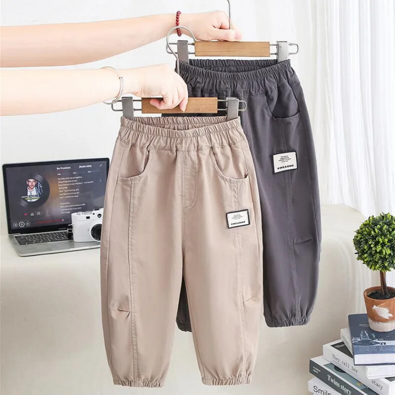 

Весенне-осенние детские повседневные штаны для детей 2–7 лет, штаны для мальчиков, брюки, одежда для малышей, новая одежда