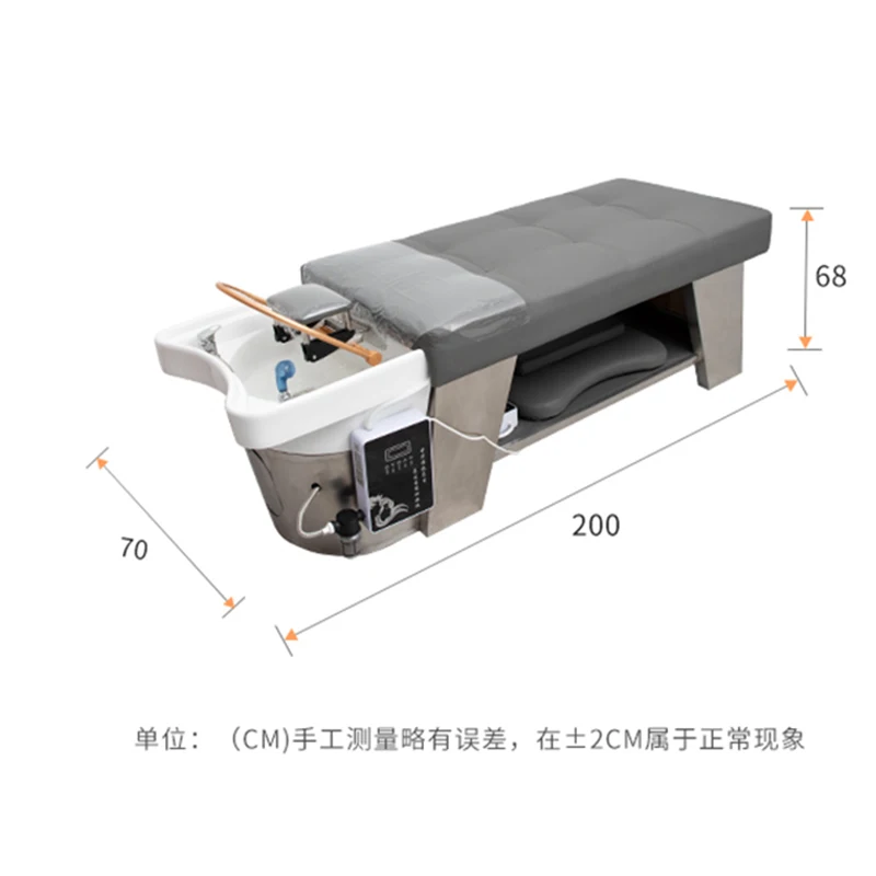 Кресло для салона красоты, кресло для мытья волос, роскошная кровать для душа, шампуня, массажная кровать для циркуляции воды, мебель для салона красоты