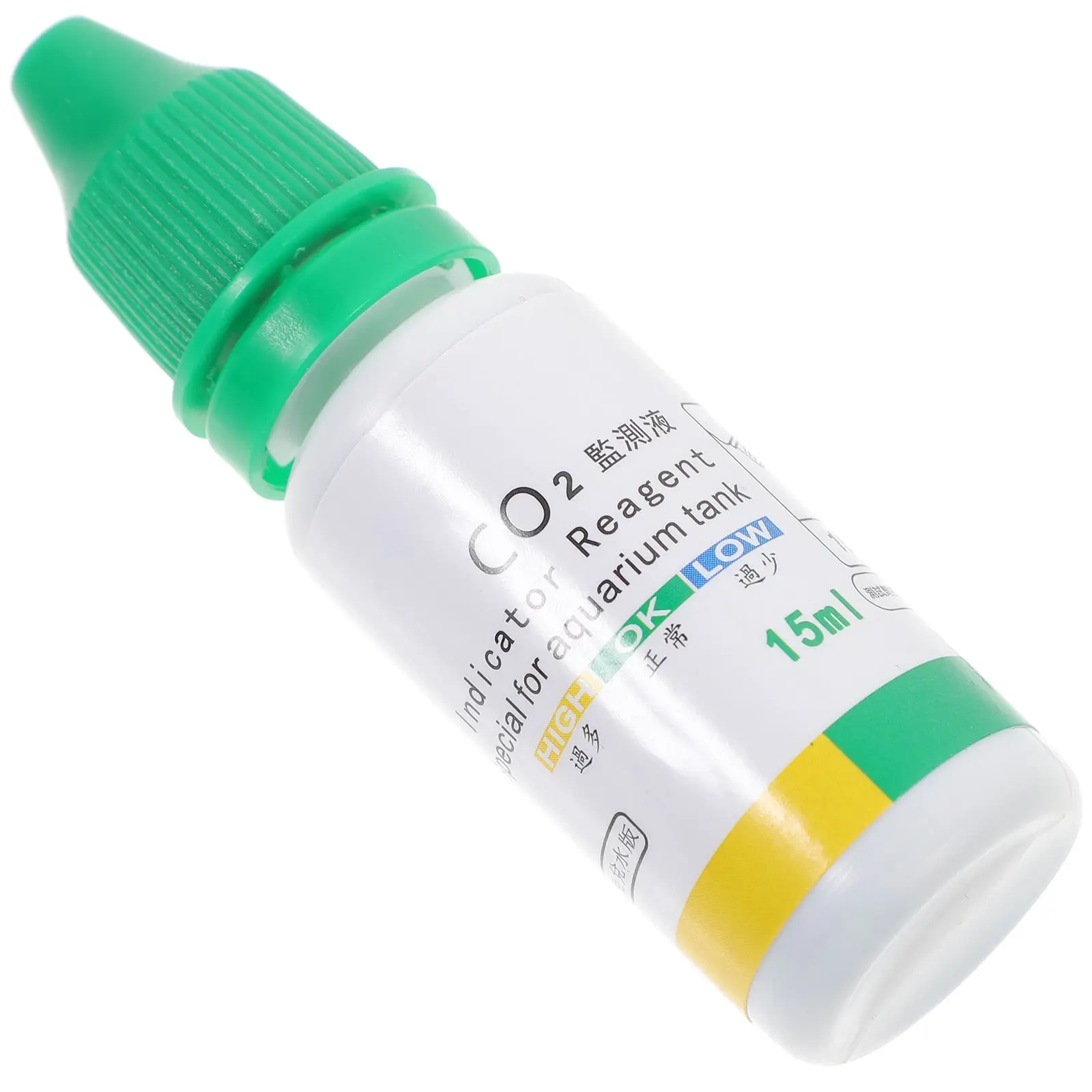 

Aquarium Water Test Kits CO2 Indicator Solutions 15ml Precision Tester for Fish Tank Pools Quality Testing Tools Aquarium