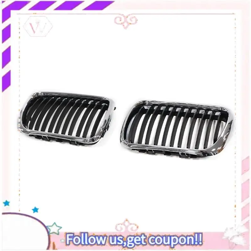 

Easy To Use Car Chrome+Matte Black Front Kidney Grilles For BMW E36 3 Series 328I 1997-1999 51138195151, 51138195152