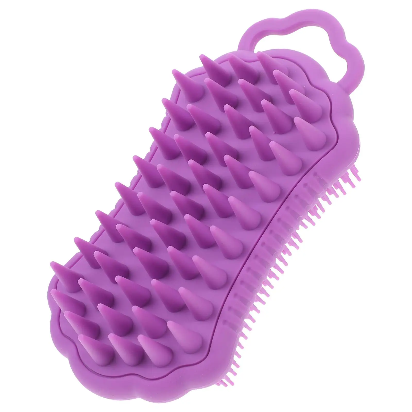 

Silicone Scalp Ergonomic Bath Brush Body Cleaning Shower Scrubber Head Silicone Loofah Bathing Tools