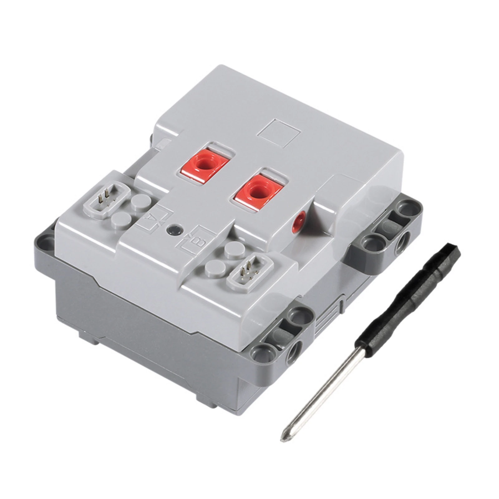 Caja de batería de Control maestro de montaña rusa, bloque de construcción, función de potencia, Motor 2,0/banda de luz LED 8805, piezas de ladrillos de juguete