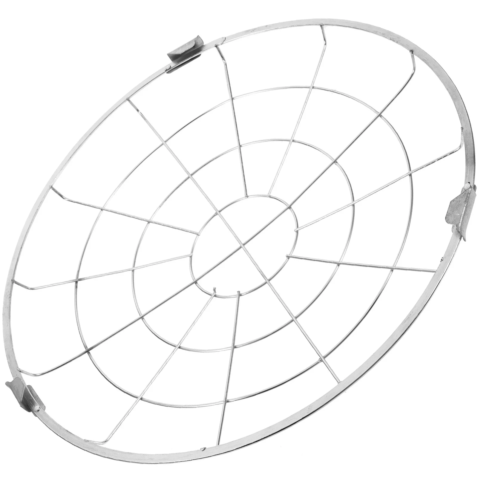 

350mm Sturdy Iron Wire Vintage Lampshade Guard Explosion-Proof Lamp Bulb Protector Industrial Cage Cover for Hanging Ceiling