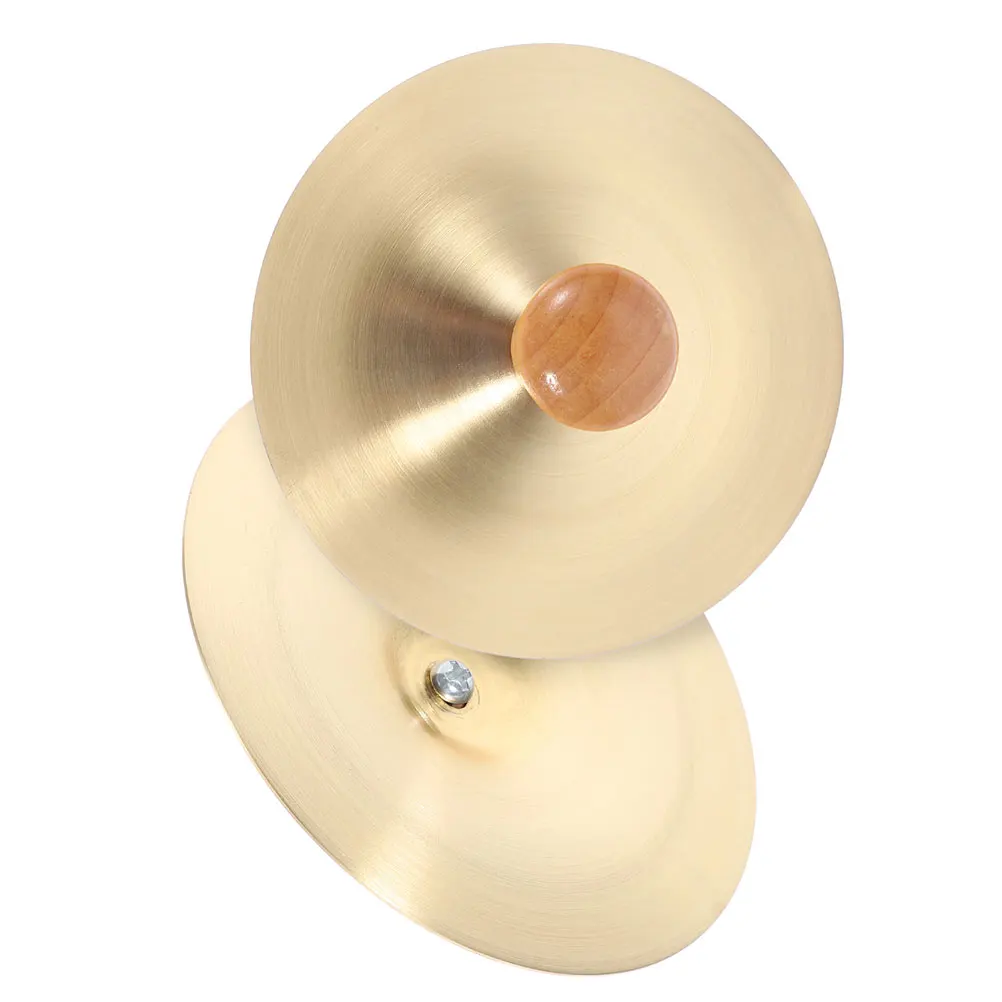 

1 Pair 7Cm Mini Copper Cymbals Sturdy Finger Zills For Dance Parties Cultural Performances Kids Adults Small Percussion
