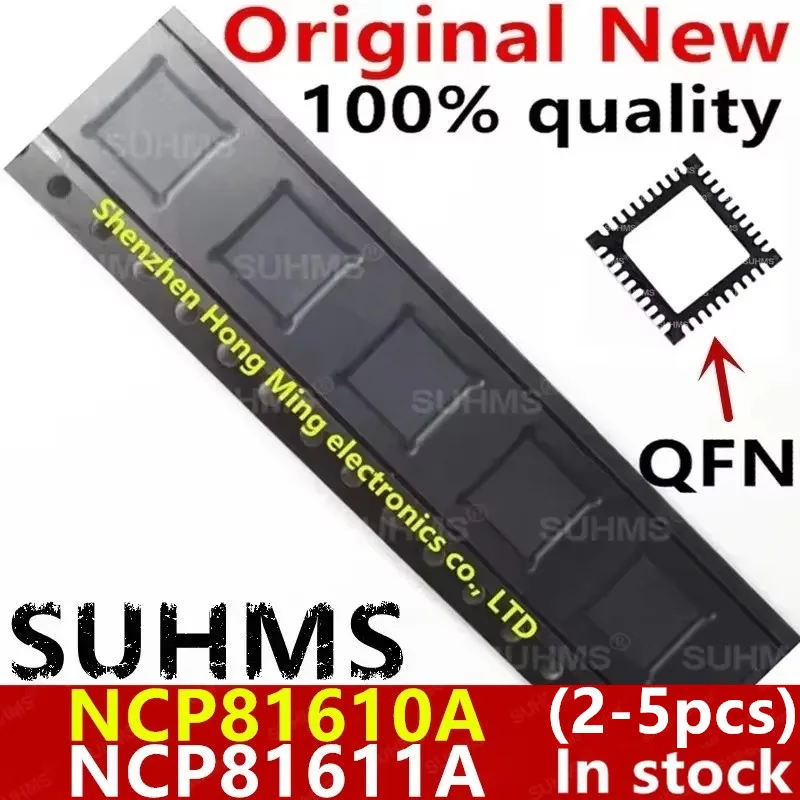 (2-5piece)100% New NCP81610A NCP81611A NCP81610AMNTXG NCP81611AMNTXG QFN-40 Chipset