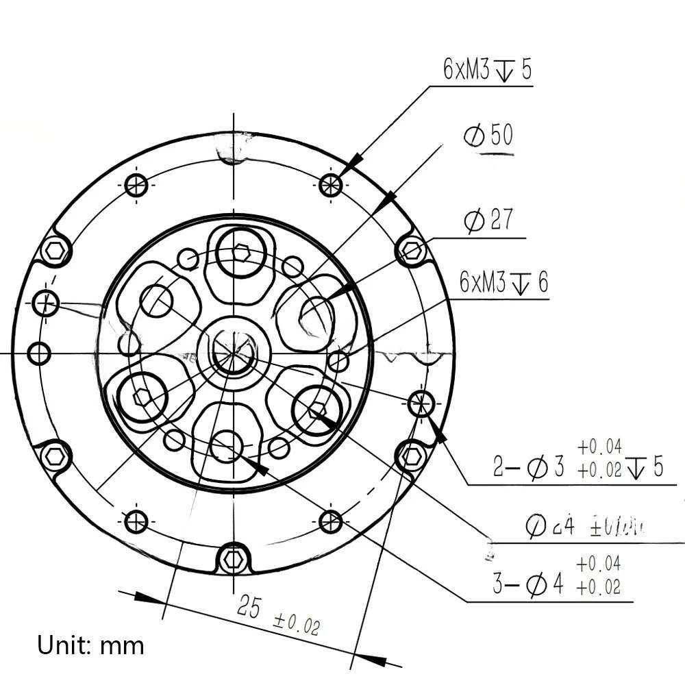 مناسبة لمحرك مشترك DM-J4340-2EC (24 فولت/48 فولت) 9 نانومتر + وحدة USB إلى CAN + لوحة مهايئ الطاقة + كابل ثنائي الطرف